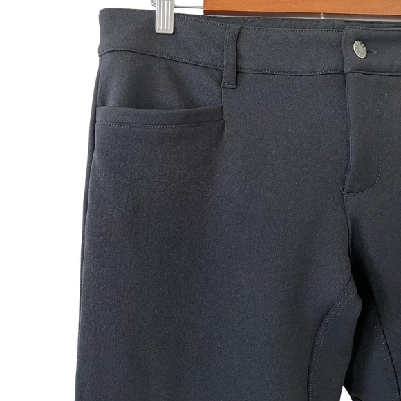 Prada Equestrian Jodhpur Zip Ankle Riding Pants In Black Size 46/10 - Picture 3 of 16